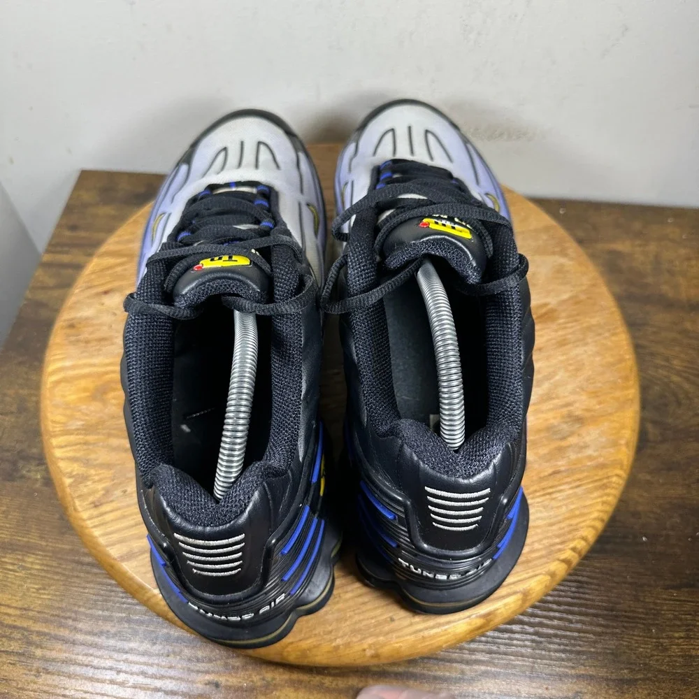 Nike Air Max Plus 3 III Mens Black Blue White CJ9684-001 Sneakers Size 13